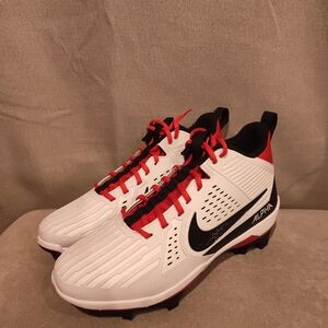 Nike Alpha Menace Strong Mens Football Cleats II5139-102 SZ 9.5/10 NWB NO LID
